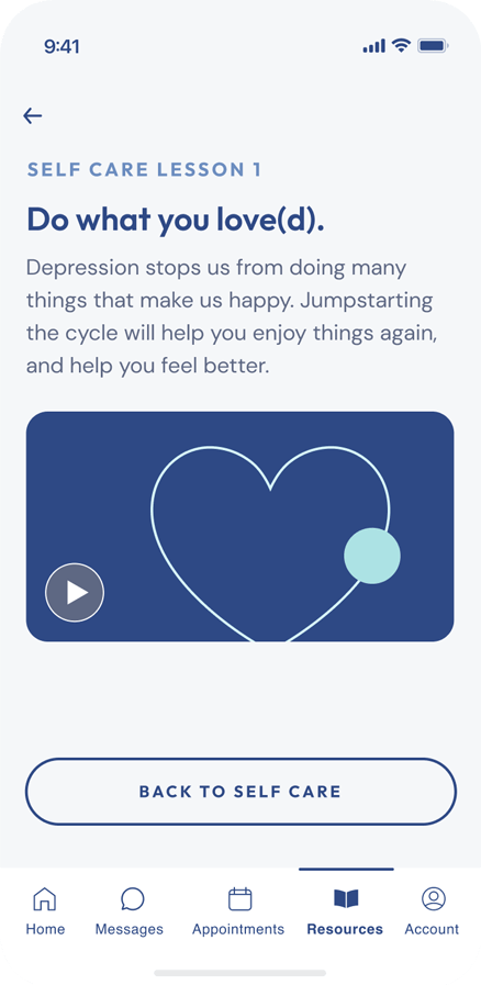Brightside app screenshot