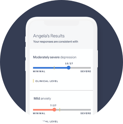 Brightside app on phone
